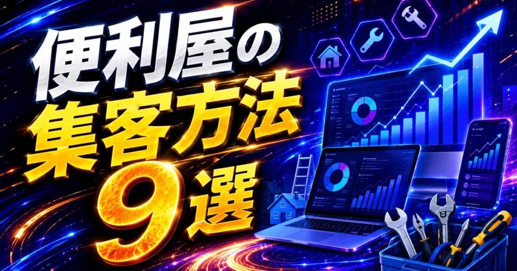 便利屋の集客方法9選｜サブキャスト アシスト